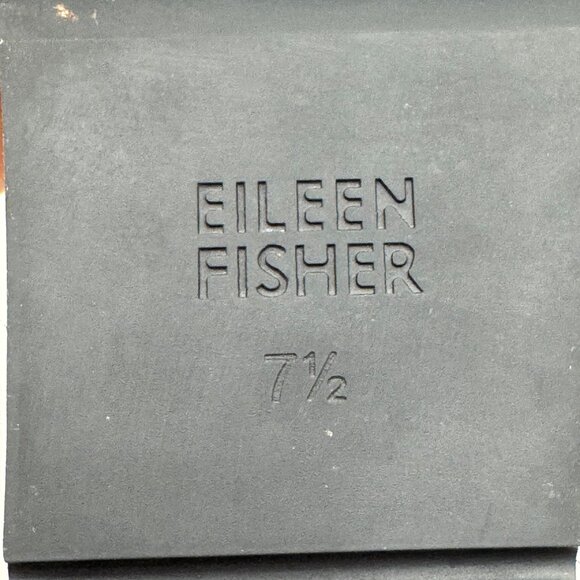 Eileen Fisher Match Leather Cut-Out Booties Tan Womens Size 7.5 - Picture 11 of 11